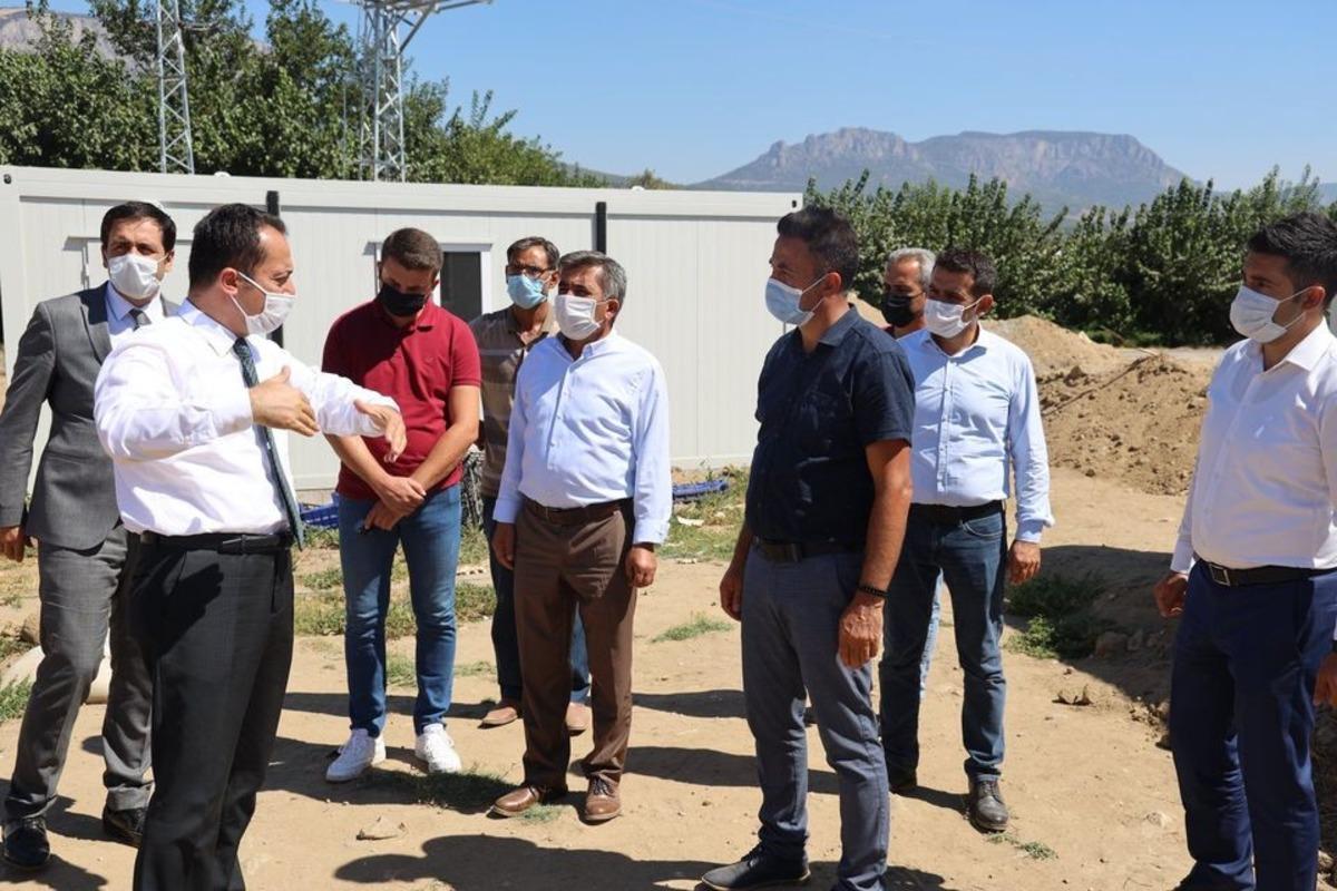 Mevsimlik tarım iş&ccedil;ileri i&ccedil;in hazırlanan konteyner kent tamamlandı