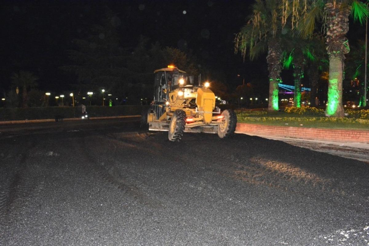 Posbıyık asfalt &ccedil;alışmaları i&ccedil;in &ouml;z&uuml;r diledi