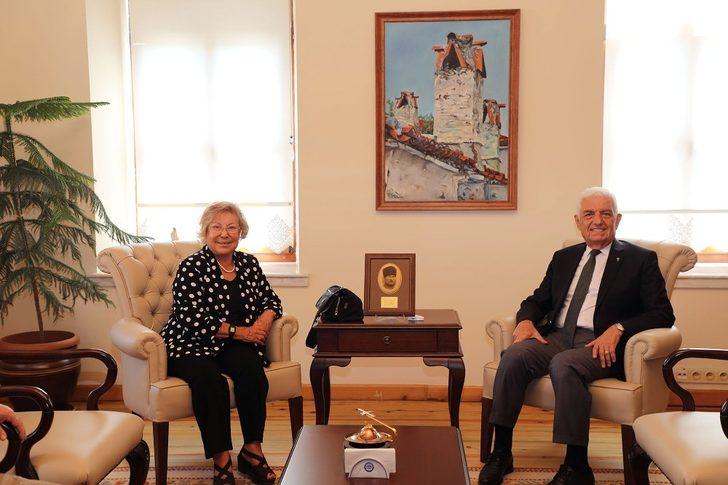 İmren Aykut’tan Başkan Gürün’e ziyaret G1