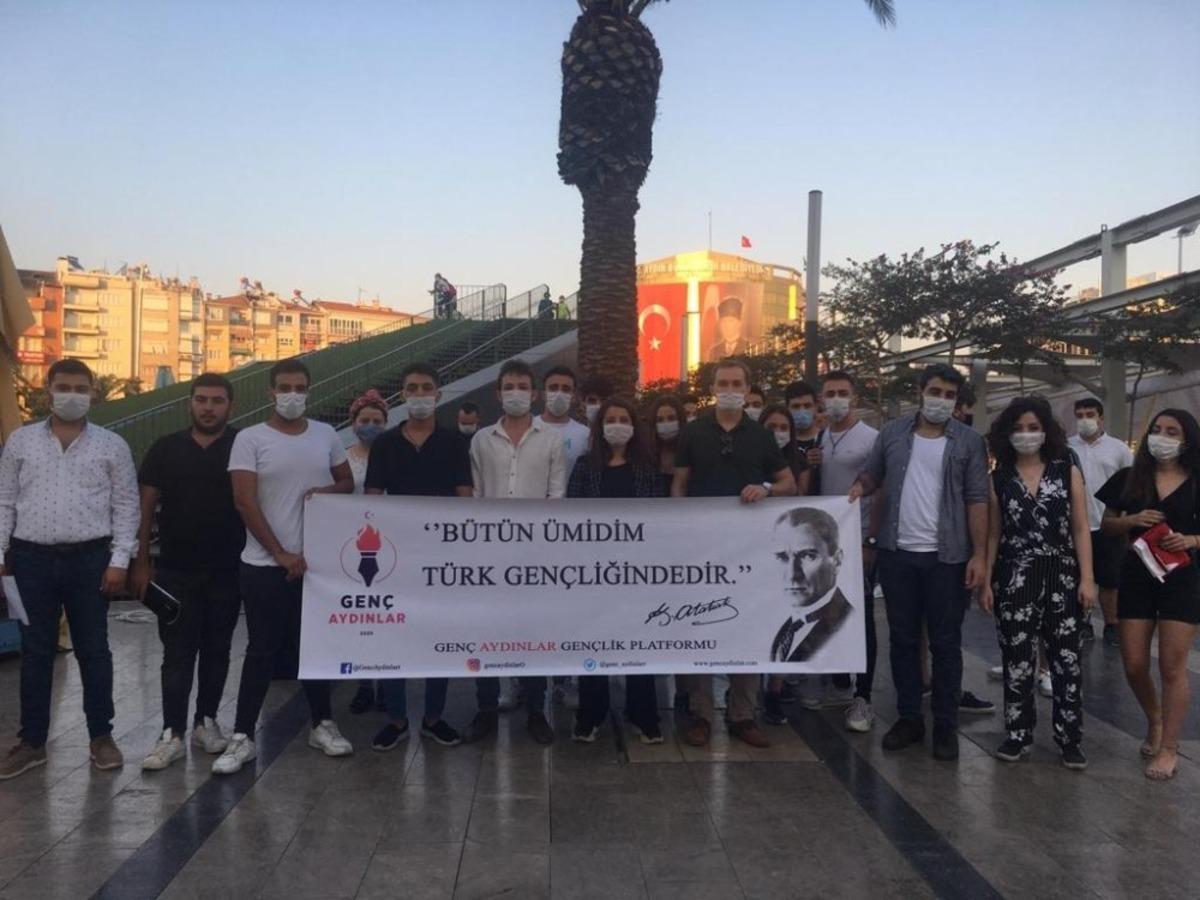 Gen&ccedil; Aydınlar Gen&ccedil;lik Platformu anma etkinliği d&uuml;zenledi