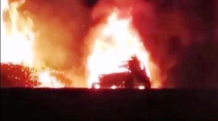 Muğla'da ara&ccedil; yangını ormana sı&ccedil;radı