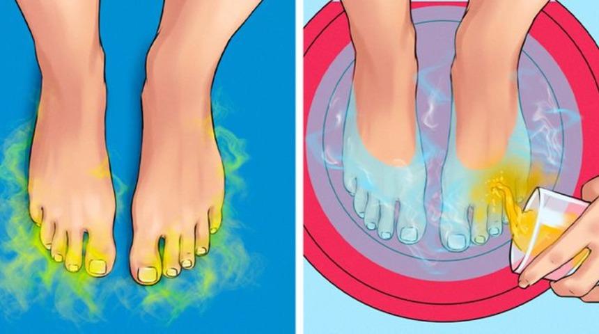 Kötü vücut kokusundan kurtulmanın 5 yolu! Ayaklarınızı bununla ıslattığınızda...