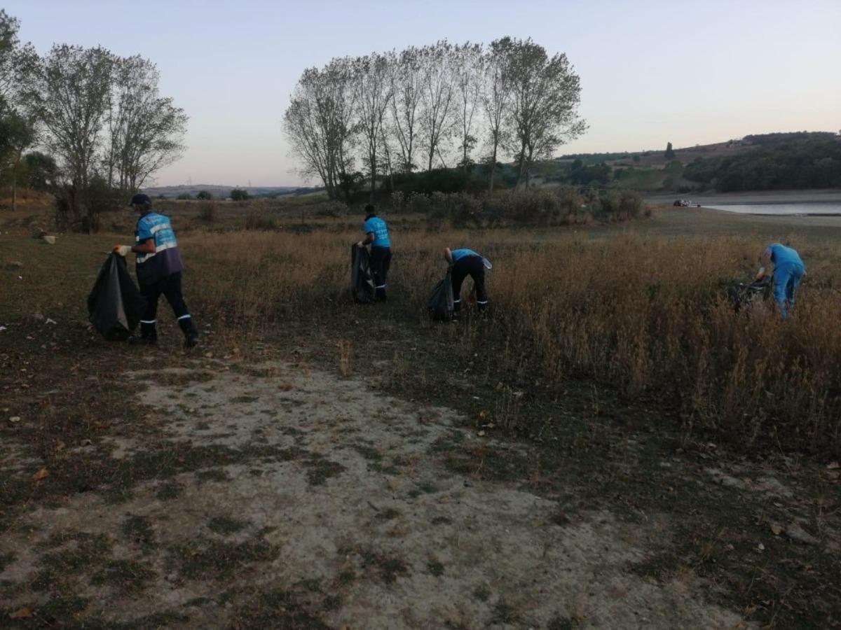 Mesire alanları ve turistik beldelerde ekstra temizlik &ccedil;alışması