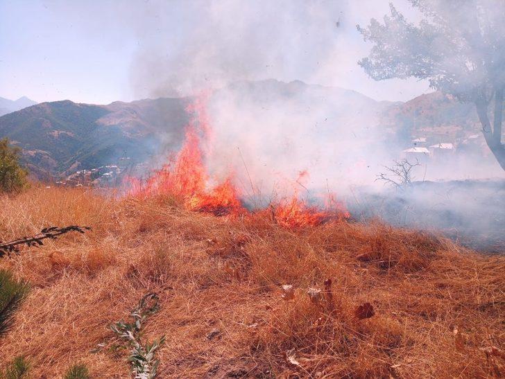 Hakkari’de korkutan yangın G4