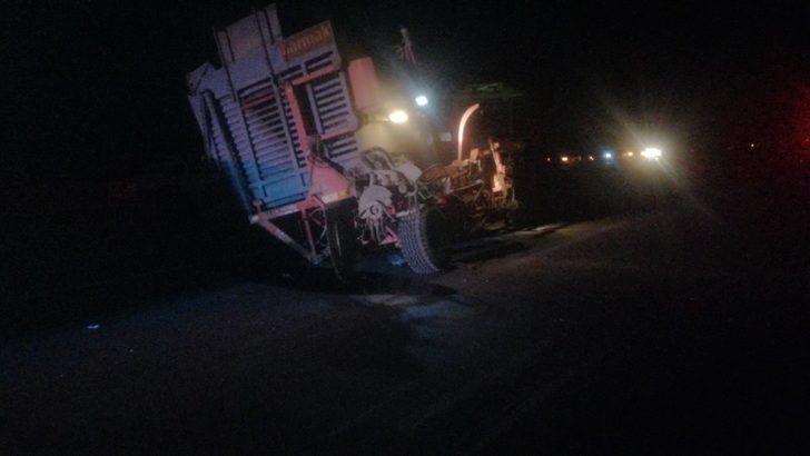 Karanlıkta görmediği römorka çarpan otomobil takla attı: 1 ölü, 1 ağır yaralı G2