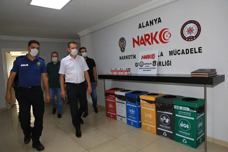 Kaymakam Ürkmezer emniyetteki çalışmaları yerinde inceledi G1