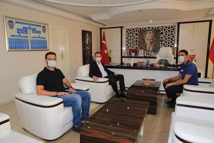 Kaymakam Ürkmezer emniyetteki çalışmaları yerinde inceledi G2