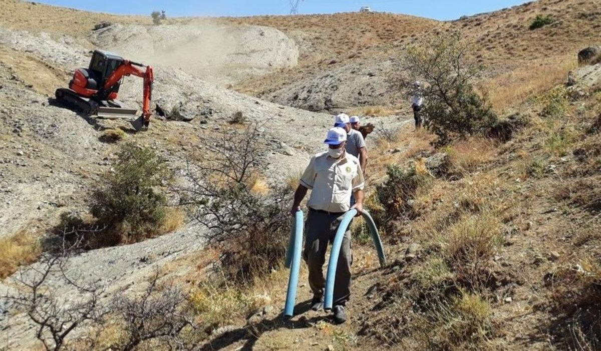 Elazığ&rsquo;da yaban hayvanları i&ccedil;in su g&ouml;letleri oluşturuldu