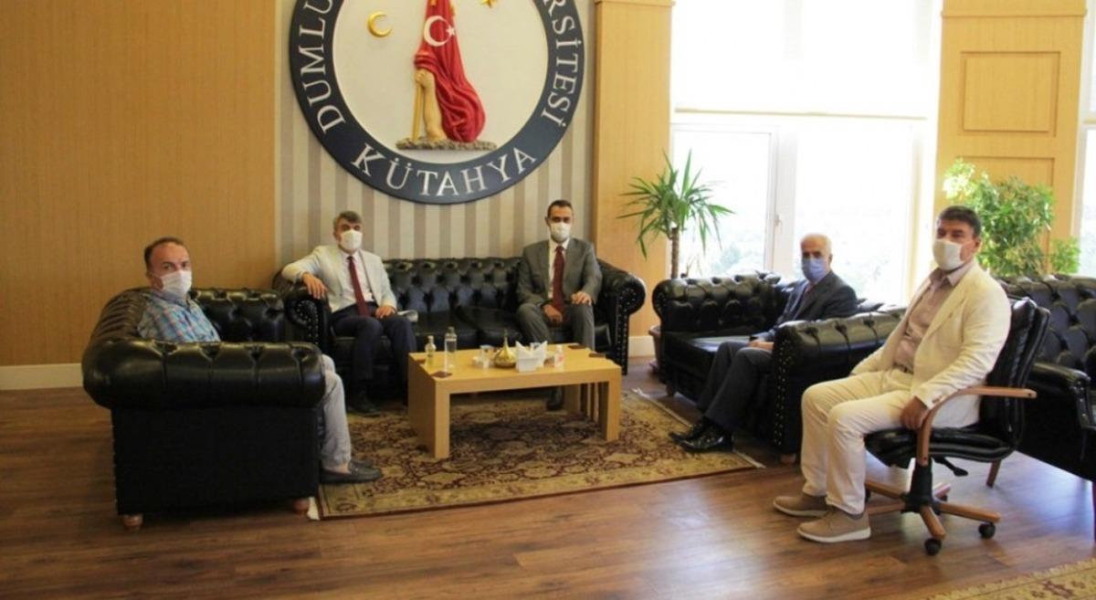 Adalet Komisyonu Başkanı Tek&rsquo;ten Rekt&ouml;r Uysal&rsquo;a ziyaret