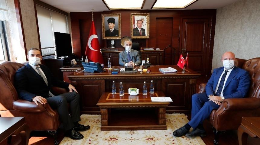 EGİAD heyetinden Vali Köşger’e ziyaret