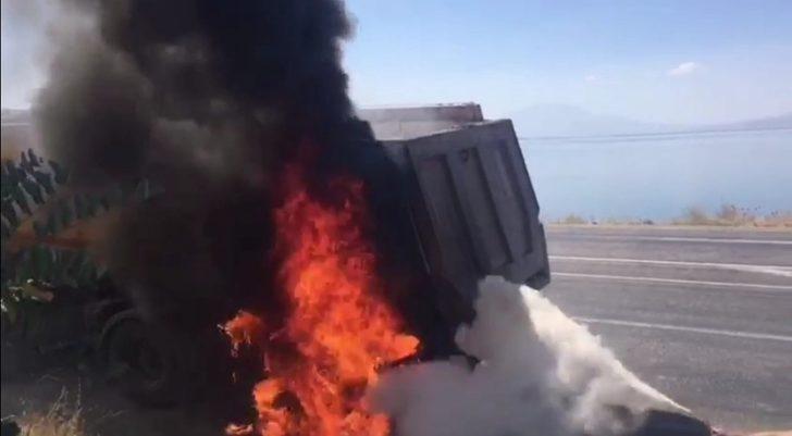 Isınan fren balataları yangına neden oldu G1