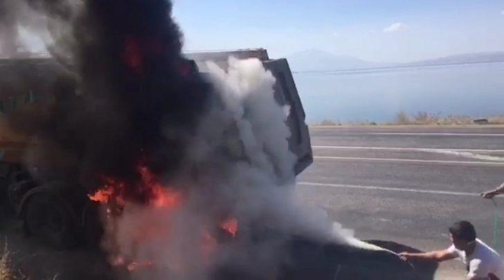 Isınan fren balataları yangına neden oldu G3