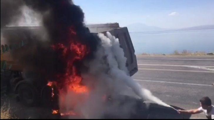 Isınan fren balataları yangına neden oldu G4