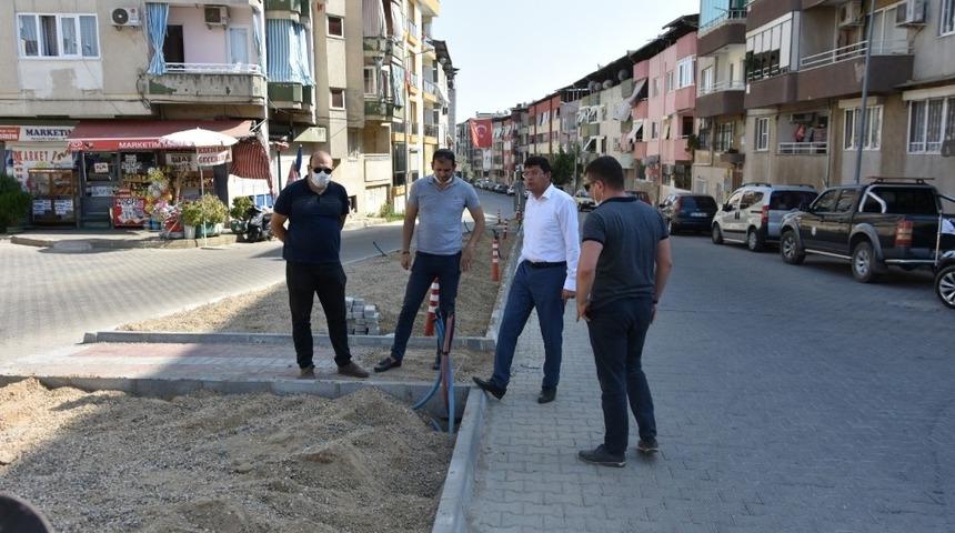 Nazilli’de yollar güvenli hale getiriliyor
