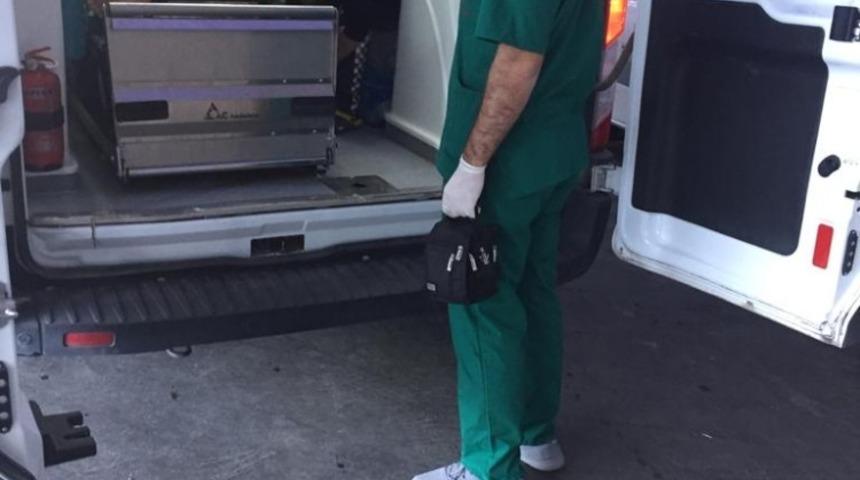 Yaralanan hastanın ameliyatına Ağrı Sağlık Müdürü girdi