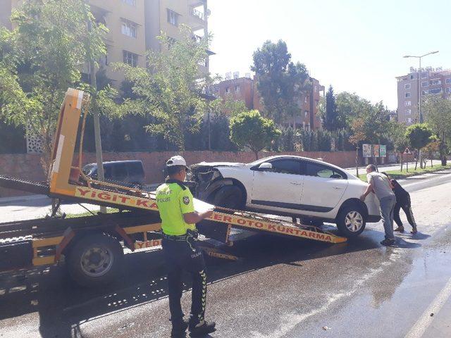 Hatay’da trafik kazası: 1 yaralı