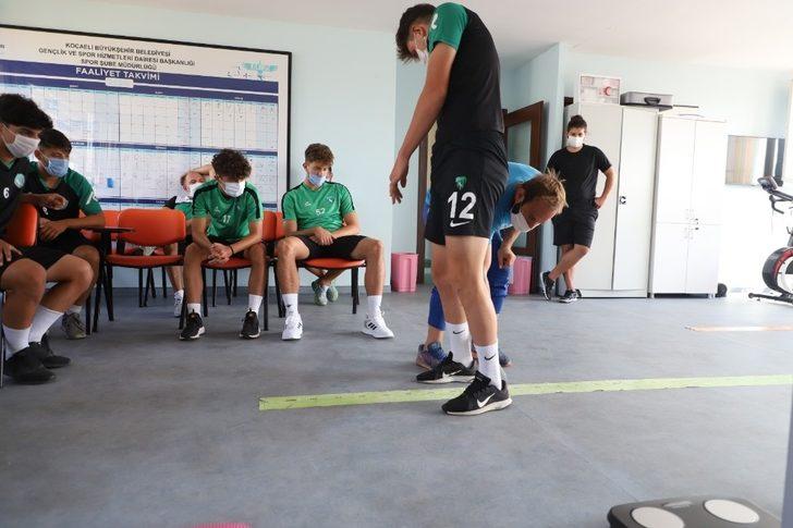 Kocaelispor U19 performans ölçümleri SPORTAM’da G1