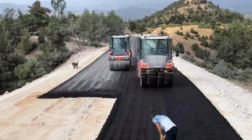 Dursun Fakih Türbesi mevkinde yol çalışmaları devam ediyor