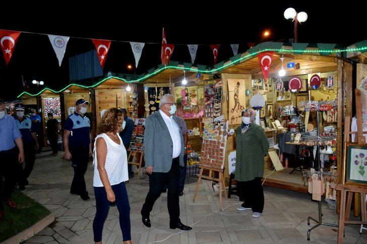 Posbıyık, Sanat Sokağı’nı ziyaret etti G1