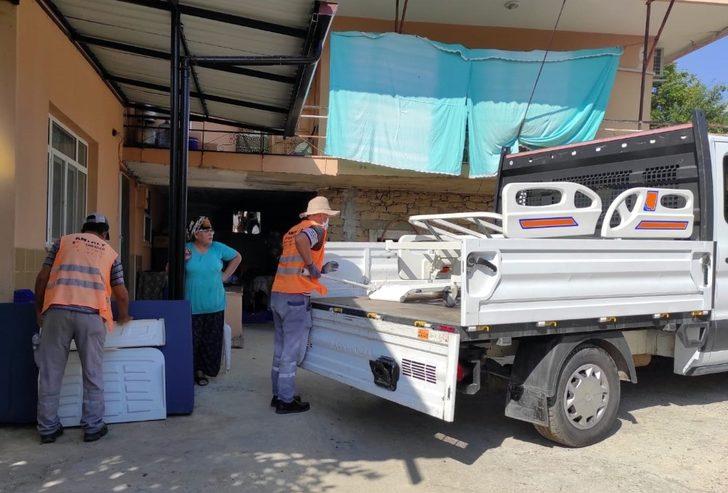 Büyükşehirden 12 vatandaşa hasta yatağı G1