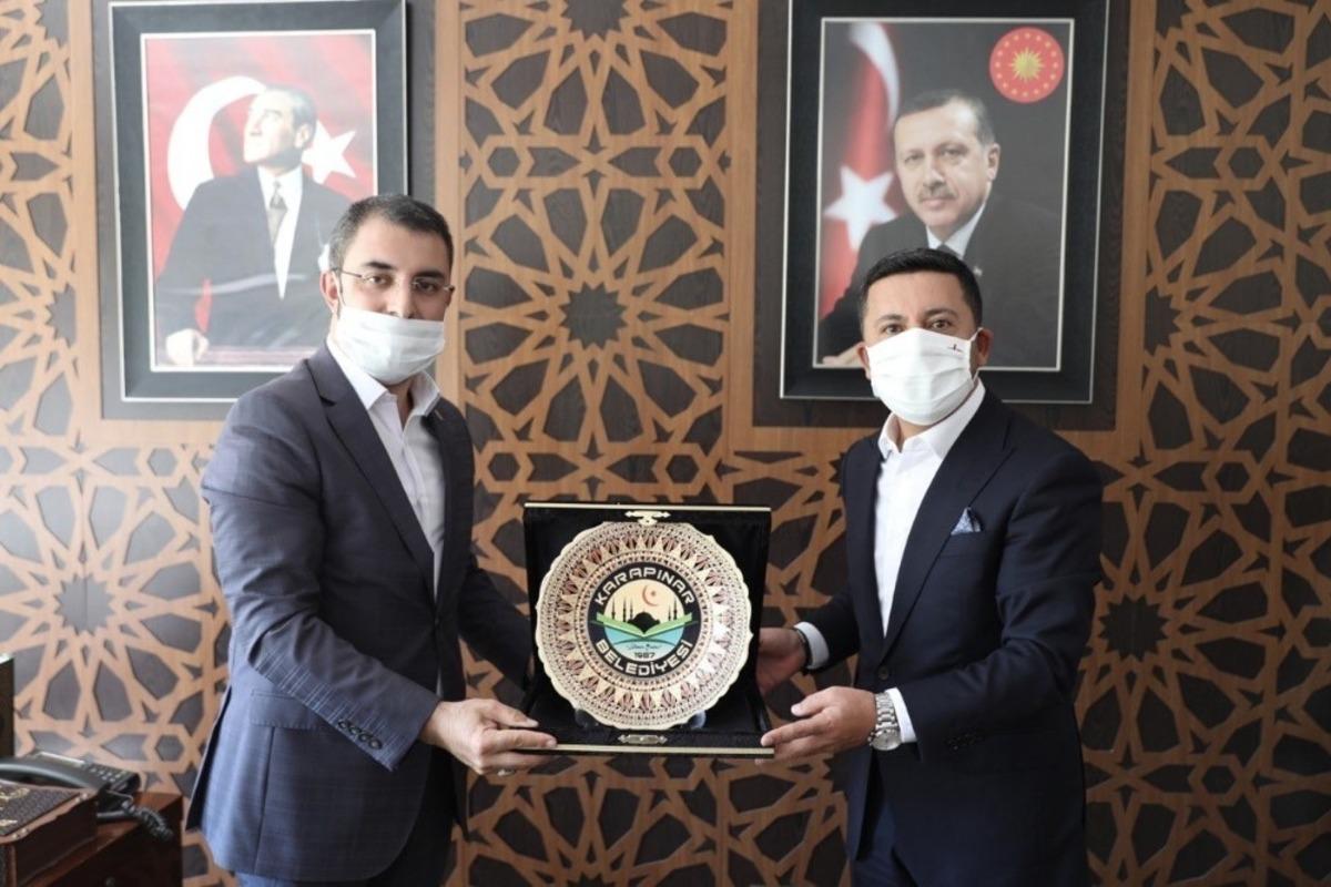 Belediye Başkanı Arı, Karapınar beldesini ziyaret etti