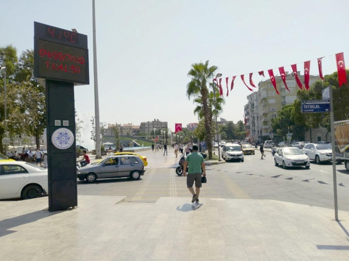 Aydın&rsquo;da sıcak hava, termometreleri de şaşırttı
