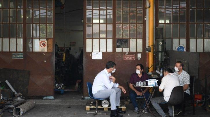 Başkan Kocaman, Sanayi Sitesi esnafıyla bir araya geldi G4