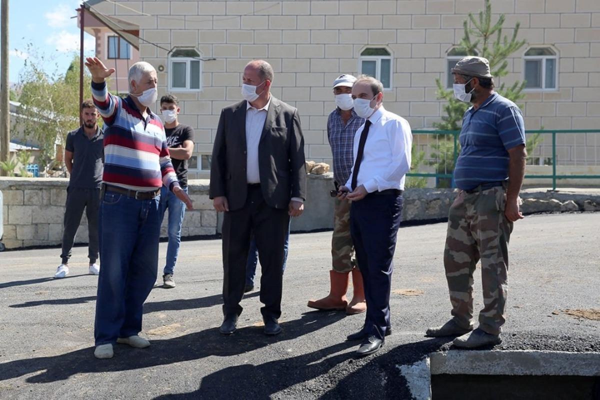 &Ouml;rence k&ouml;y&uuml; asfaltla buluştu