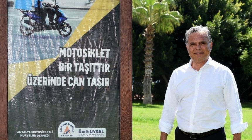 Muratpaşa&rsquo;dan &lsquo;Motosikleti fark et&rsquo; kampanyası