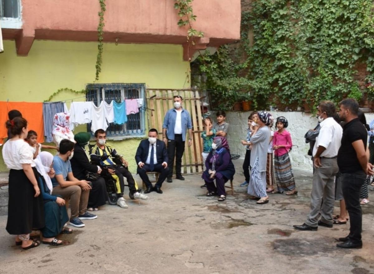 Başkan Beyoğlu vatandaş buluşmalarını s&uuml;rd&uuml;r&uuml;yor