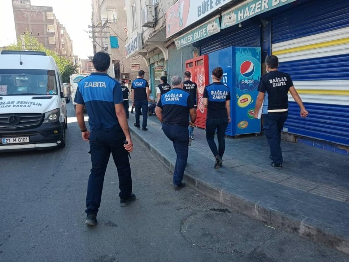 Bağlar&rsquo;da korona vir&uuml;s denetimi