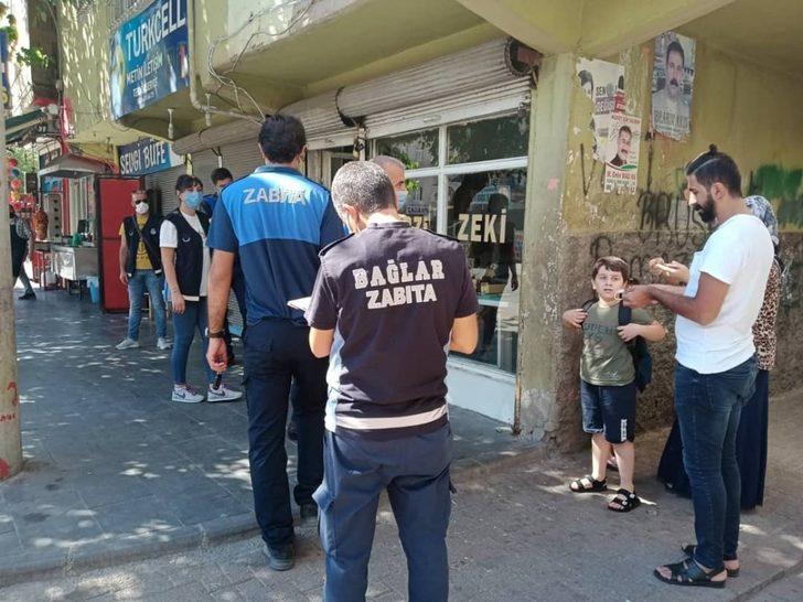 Bağlar’da korona virüs denetimi G3