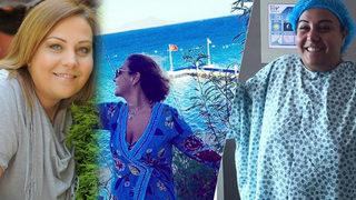 Çiçek Dilligil 30 kilo vermenin mutluluğunu yaşıyor