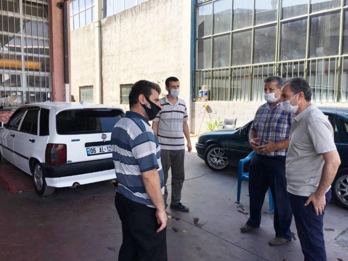 Kılın&ccedil;, KSS esnafını ziyaret etti