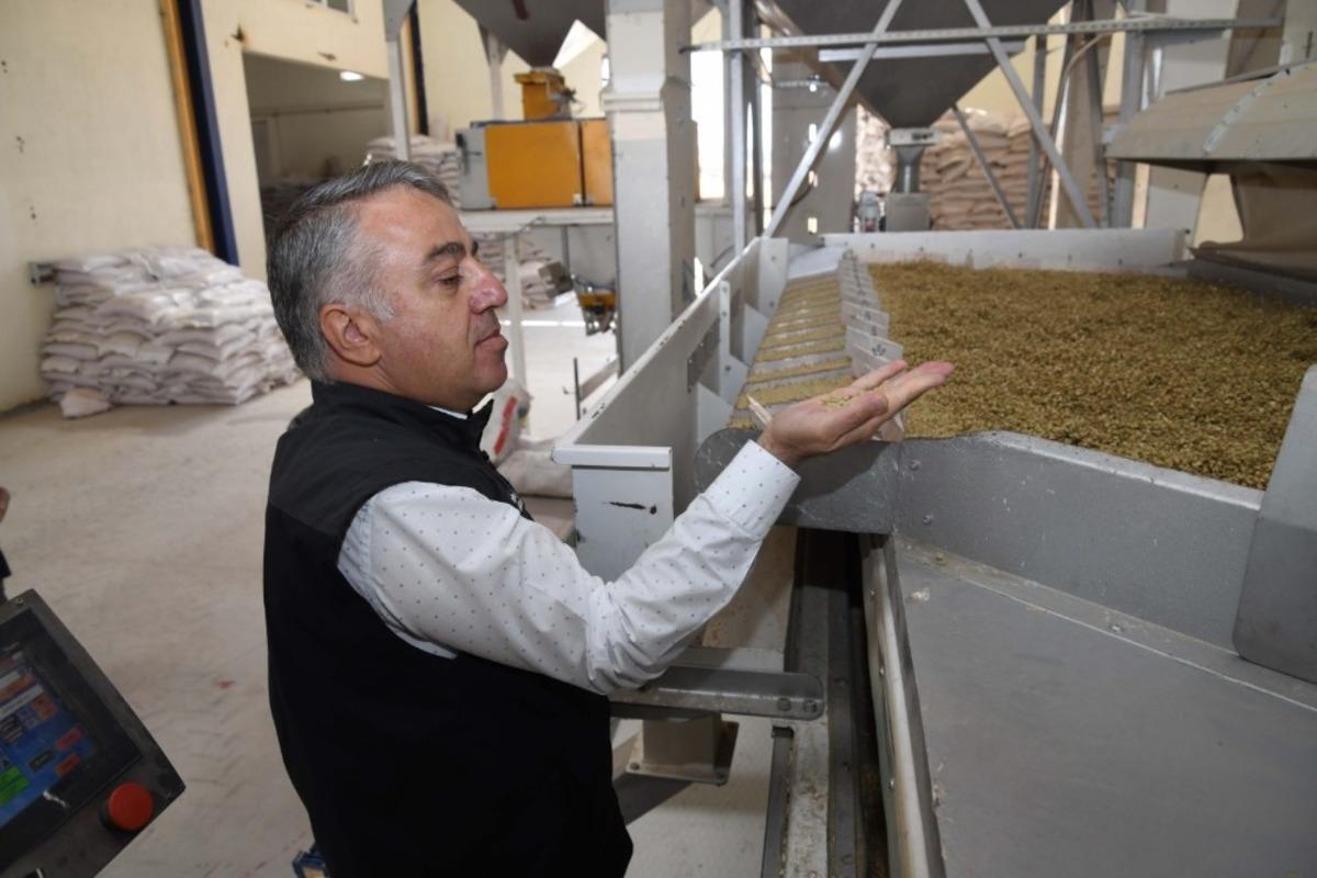 İl Tarım ve Orman M&uuml;d&uuml;r&uuml; Şahin, "Milli tohum &uuml;retimini destekliyoruz"