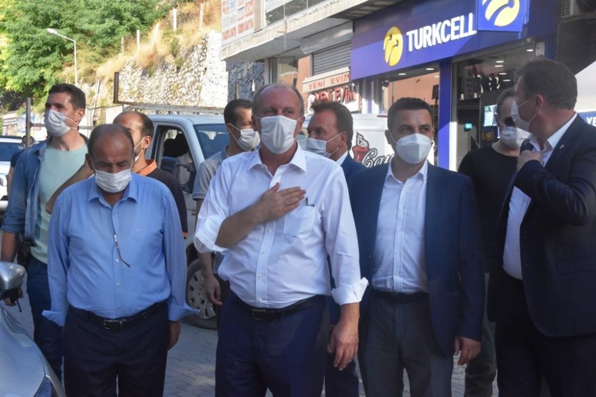 Muharrem İnce Bitlis&rsquo;te esnafı ziyaret etti