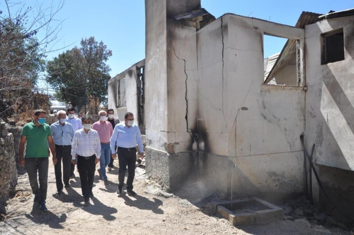 Yangın mağdurlarına 1 milyon TL&rsquo;lik yardım dağıtıldı