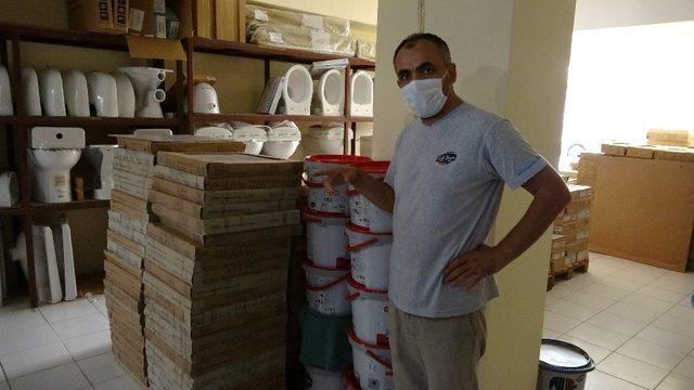 (Özel) Kartal’da 60 bin liralık boya hırsızlığı kamerada