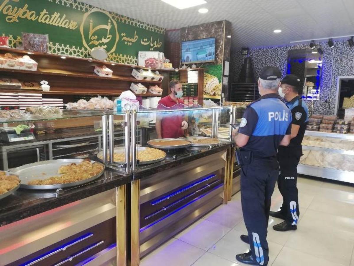 Mersin&rsquo;deki yabancı uyruklu esnafa Covid-19 uyarısı