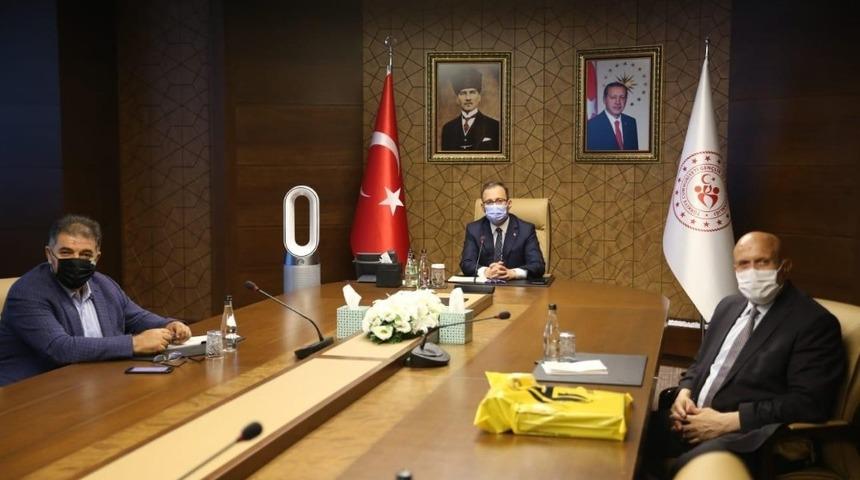 Milletvekili Battal ve Başkan Pekmezci&rsquo;den Bakan Kasapoğlu&rsquo;na ziyaret