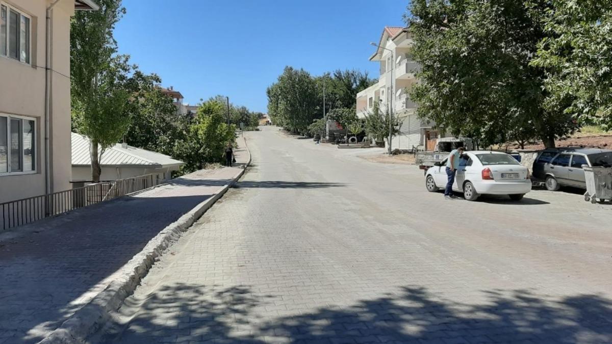 Tut il&ccedil;esinin giriş yolu yenilendi