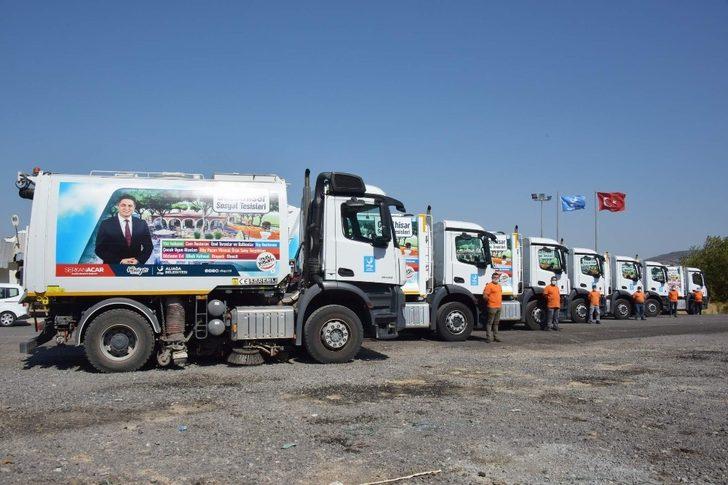 Aliağa Belediyesi Temizlik İşleri filosunu güçlendirdi G1