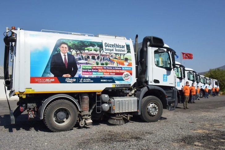 Aliağa Belediyesi Temizlik İşleri filosunu güçlendirdi G2