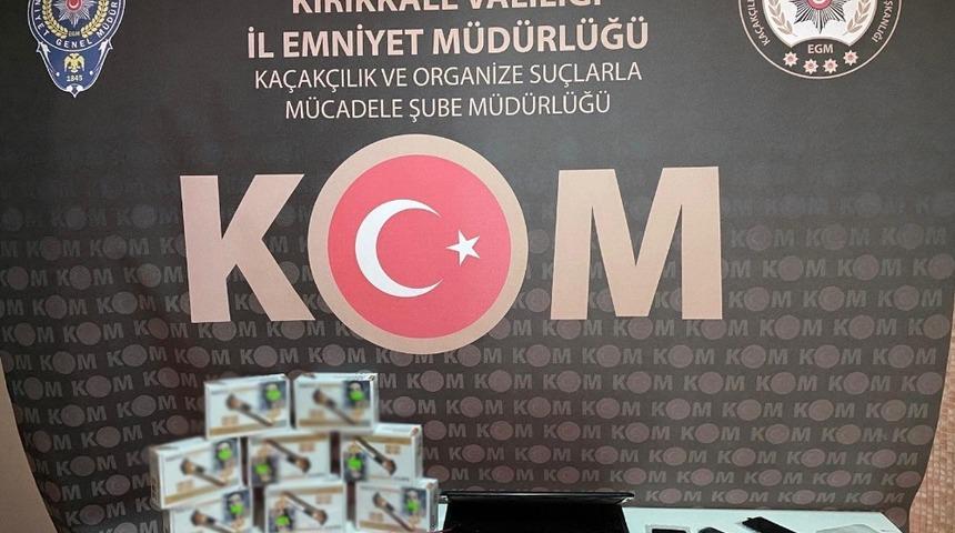 Kırıkkale&rsquo;de ka&ccedil;ak telefon operasyonu