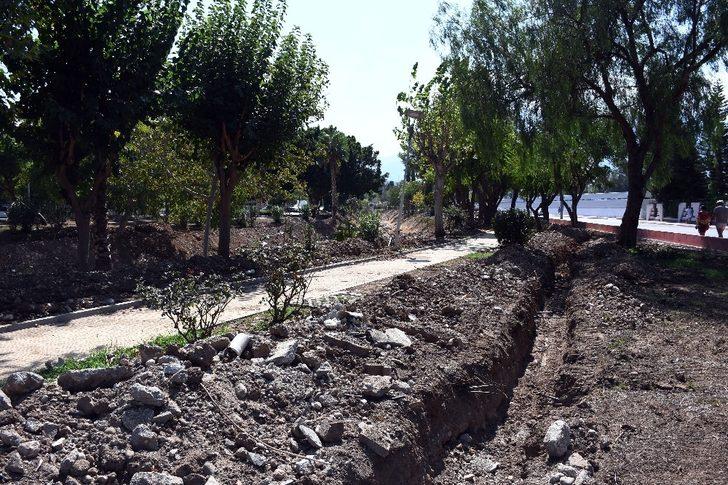 Kemer Atatürk Parkı’nda çalışma başladı G4