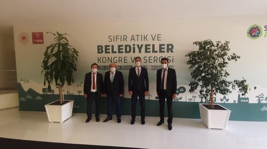 Başkan M&uuml;nir Şahin T&uuml;rkiye Belediyeler Birliğini ziyaret etti