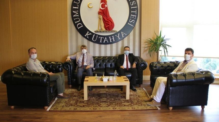 İdare Mahkemesi Başkanı Cengiz&rsquo;den Rekt&ouml;r Uysal&rsquo;a ziyaret