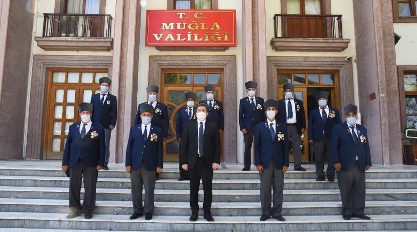 Milaslı Gazilerden Vali Orhan Tavlı&rsquo;ya Ziyaret