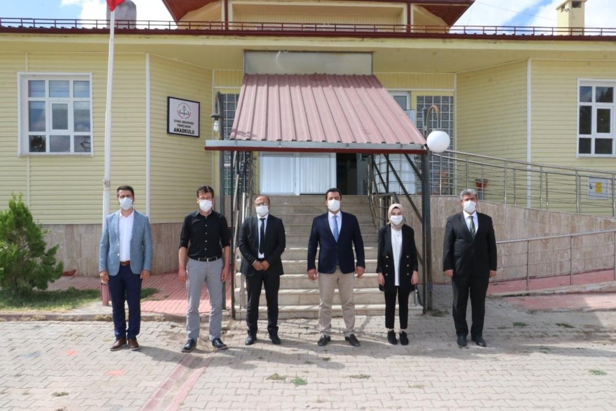 Savaş&ccedil;ı, okullarda alınan tedbirleri yerinde inceledi