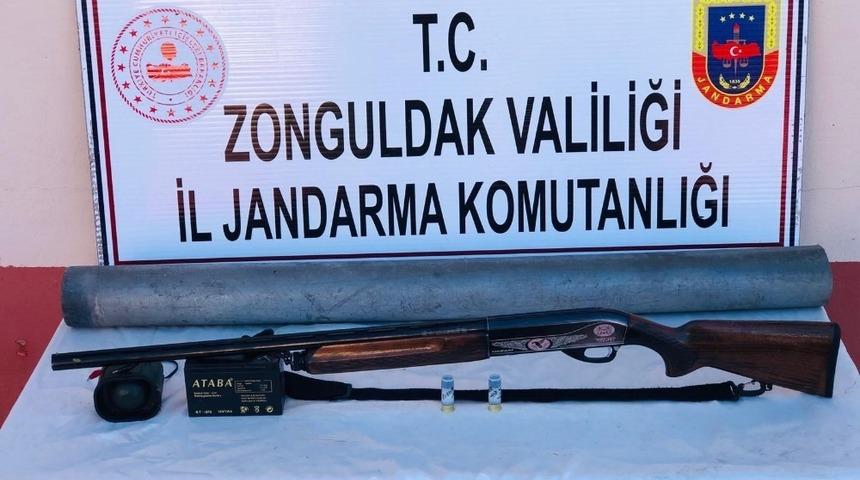 Kanuna aykırı avlanmaktan ceza yedi